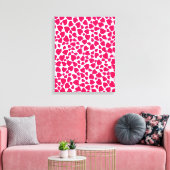 Toile Coeur poster de animal 2014 (Insitu(Salon))