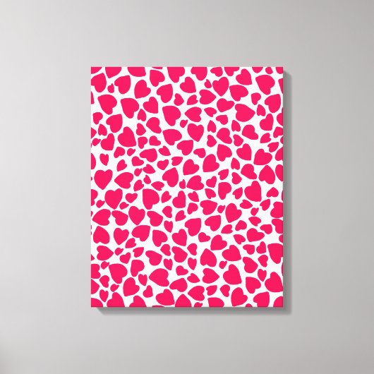 Toile Coeur poster de animal 2014 (Recto)