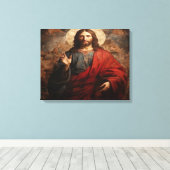 Toile coeur sacré jésus Solennité du plus sacré (Insitu (Plancher de Bois))