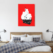Toile coeur toxique (Insitu(Chambre))