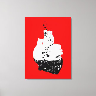 Toile coeur toxique