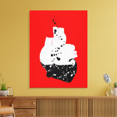 Toile coeur toxique (Insitu(Salon))