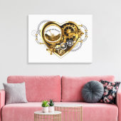 Toile Coeur vapeur avec un manomètre (Insitu(Salon))