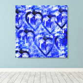 Toile Coeurs d'amour (Insitu (Plancher de Bois))