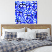 Toile Coeurs d'amour (Insitu(Chambre))