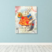 Toile Cœurs de Lapin Blanc Alice Classique (Insitu (Plancher de Bois))