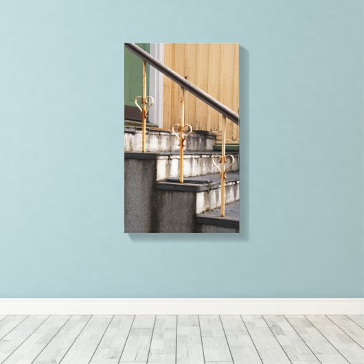 Toile Coeurs en fer forgé (Insitu (Plancher de Bois))