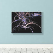 Toile Coeurs pourpres Abstraits (Insitu (Plancher de Bois))