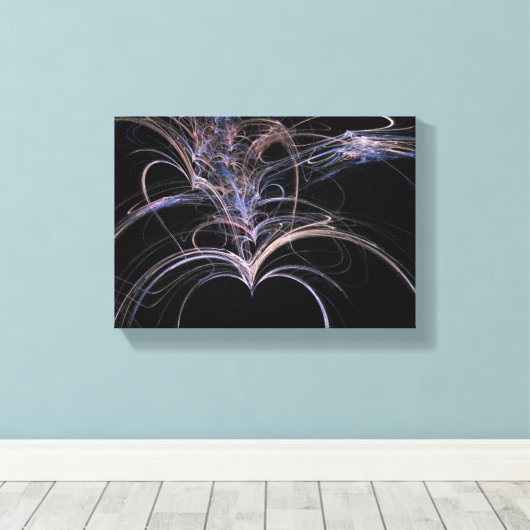 Toile Coeurs pourpres Abstraits (Insitu (Plancher de Bois))