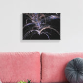 Toile Coeurs pourpres Abstraits (Insitu(Salon))