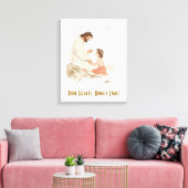 Toile Coeurs purs Lumière vive (Insitu(Salon))