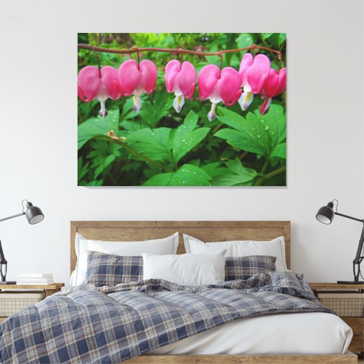 Toile Coeurs saignants (Insitu(Chambre))