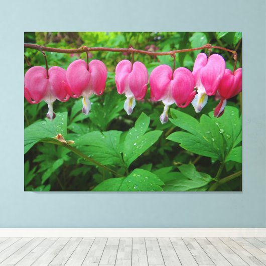 Toile Coeurs saignants (Insitu (Plancher de Bois))