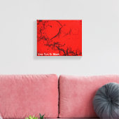 Toile Coeurs sensibles (Insitu(Salon))