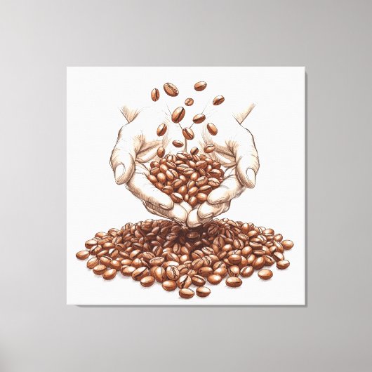 Toile Coffee Beans (Recto)