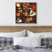 Toile Coffee Collage 2 (Insitu(Chambre))