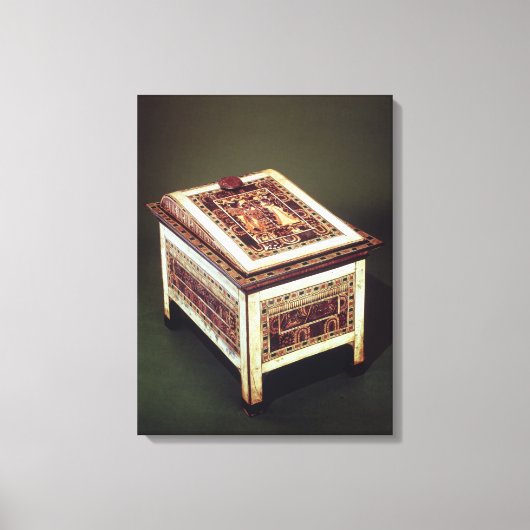 Toile Coffer, du tombeau de Toutankhamon (Recto)