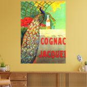 Toile Cognac Jacquet Affiche publicitaire Vintage (Insitu(Salon))