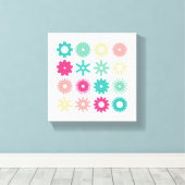 Toile Cogs - Couleurs 01 (Insitu (Plancher de Bois))
