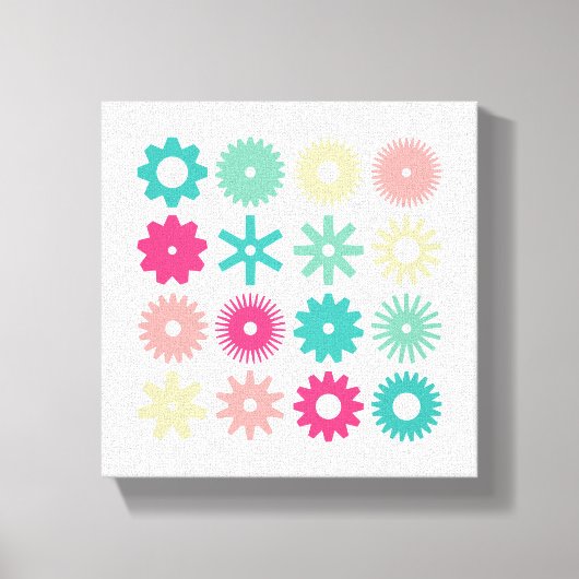 Toile Cogs - Couleurs 01 (Recto)
