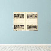 Toile Cohoes, NY (Insitu (Plancher de Bois))