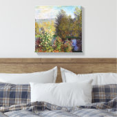 Toile Coin du jardin à Montgeron - Claude Monet (Insitu(Chambre))