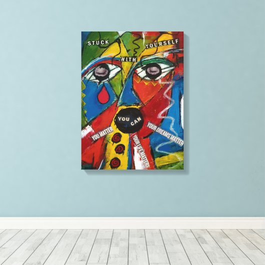 Toile Coincé (Insitu (Plancher de Bois))