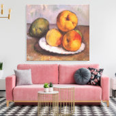 Toile coing, pommes, poires de Paul Cezanne (Insitu(Salon))