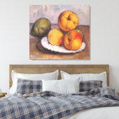 Toile coing, pommes, poires de Paul Cezanne (Insitu(Chambre))