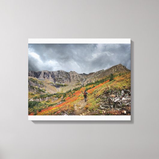 Toile Col Swiftcurrent - Parc national des Glaciers (Recto)