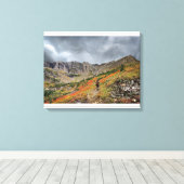 Toile Col Swiftcurrent - Parc national des Glaciers (Insitu (Plancher de Bois))