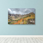 Toile Col Swiftcurrent - Parc national des Glaciers (Insitu (Plancher de Bois))