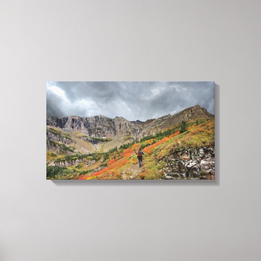 Toile Col Swiftcurrent - Parc national des Glaciers (Recto)