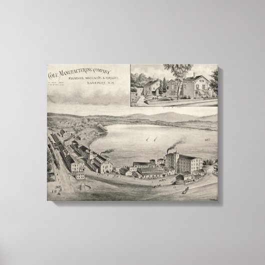 Toile Cole Manufacturing Company (Recto)
