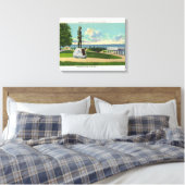 Toile Coles Hill Vue sur la statue du Massasoit (Insitu(Chambre))