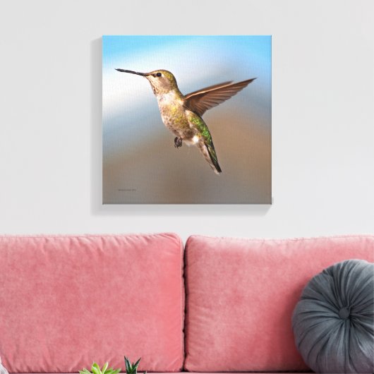 Toile Colibri (Insitu(Salon))