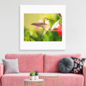 Toile Colibri à gorge rubis (Insitu(Salon))