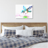 Toile Colibri aquarelle (Insitu(Chambre))