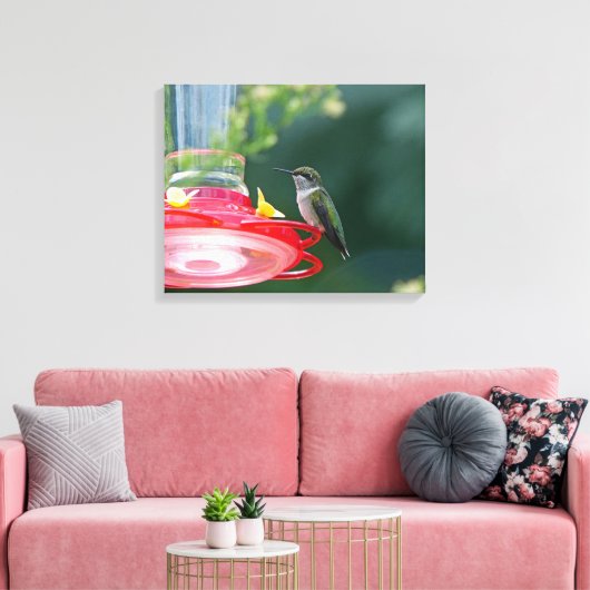 Toile Colibri perché (Insitu(Salon))