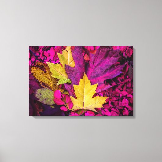 Toile Collage Autumn Leaves par Thomas Minutolo (Recto)