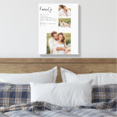Toile Collage Couple Photo & Romantic Family Cadeau (Insitu(Chambre))