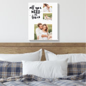 Toile Collage Couple Photo & Tout Ce Dont Vous Avez Beso (Insitu(Chambre))