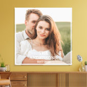 Toile Collage de couple moderne photo et cadeau familial (Insitu(Salon))