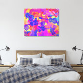 Toile Collage de guitare coloré (Insitu(Chambre))