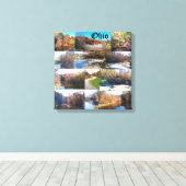 TOILE COLLAGE DE L'OHIO (Insitu (Plancher de Bois))