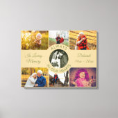 Toile Collage de photos commémoratives Toujours dans nos (Recto)