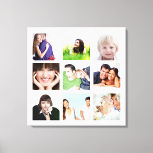 Toile Collage de photos Instagram personnalisé