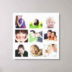 Toile Collage de photos Instagram personnalisé