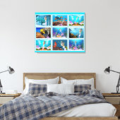 Toile Collage de sirène célèbre. (Insitu(Chambre))