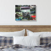 Toile Collage de voiture Vintage (Insitu(Chambre))